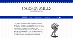 Desktop Screenshot of carsonmills.com